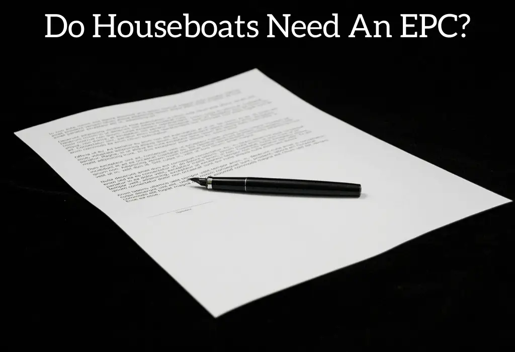 Do Houseboats Need An EPC?